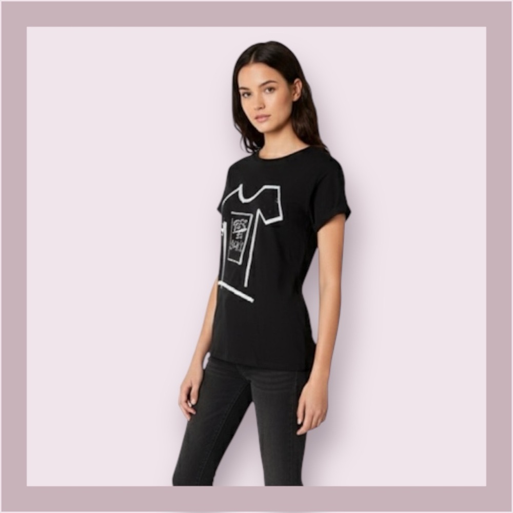 Zara “Best In Black” Black Tee